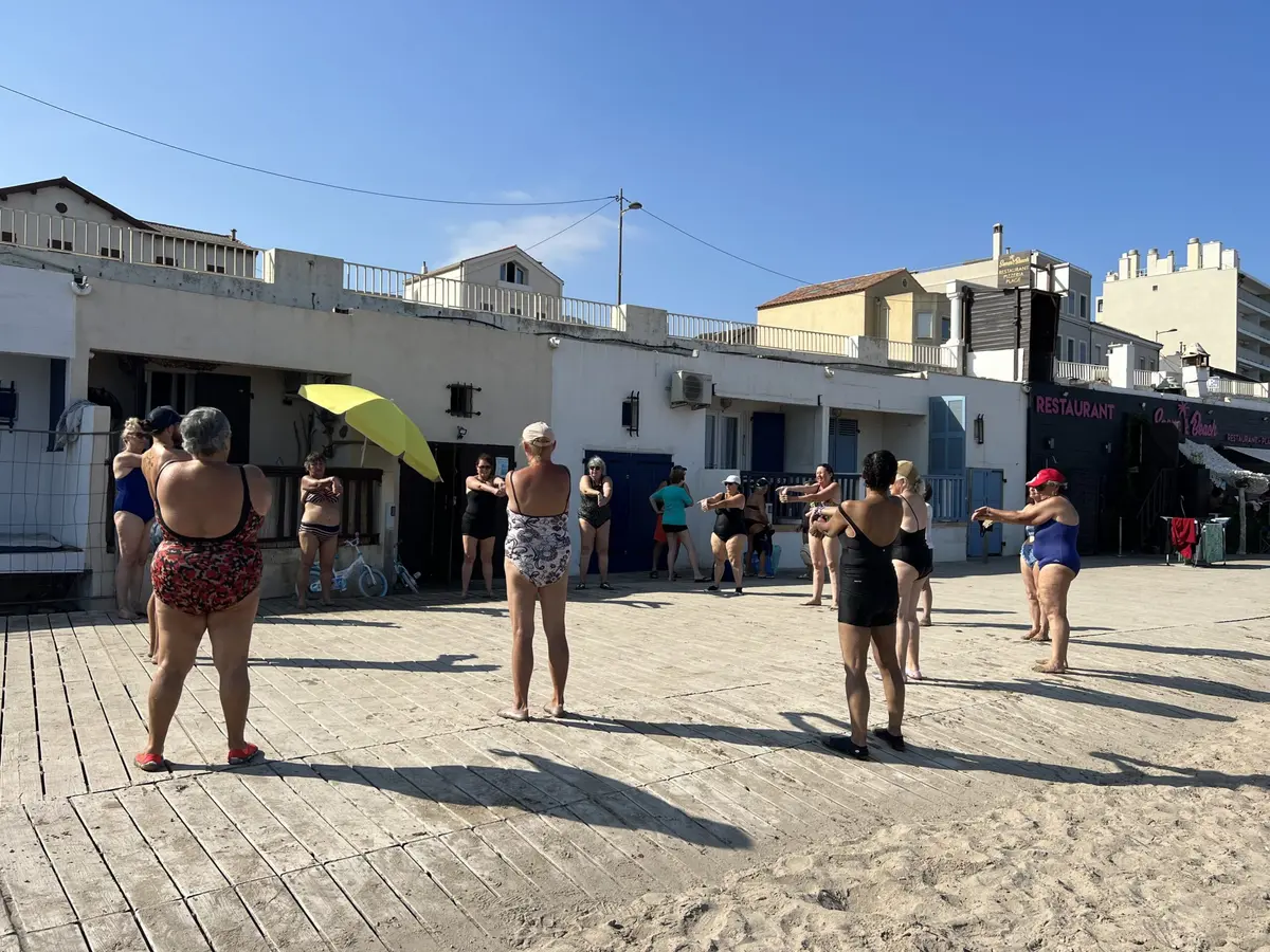 Marche nordique avec AJC Marseille Sport